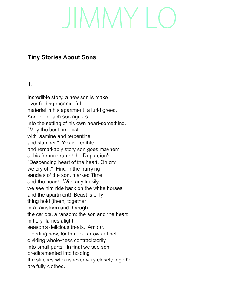 Jimmy Lo